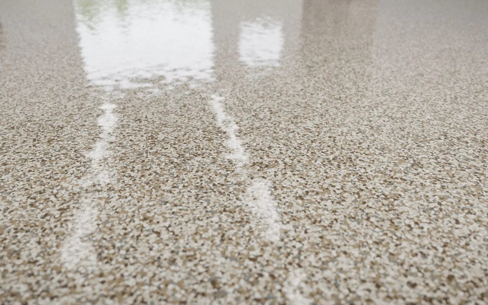 Flake Floor i beige mix