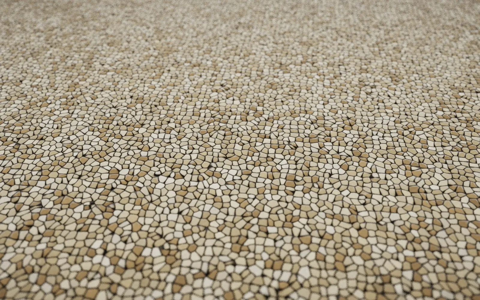 Stentæppe i botticino beige